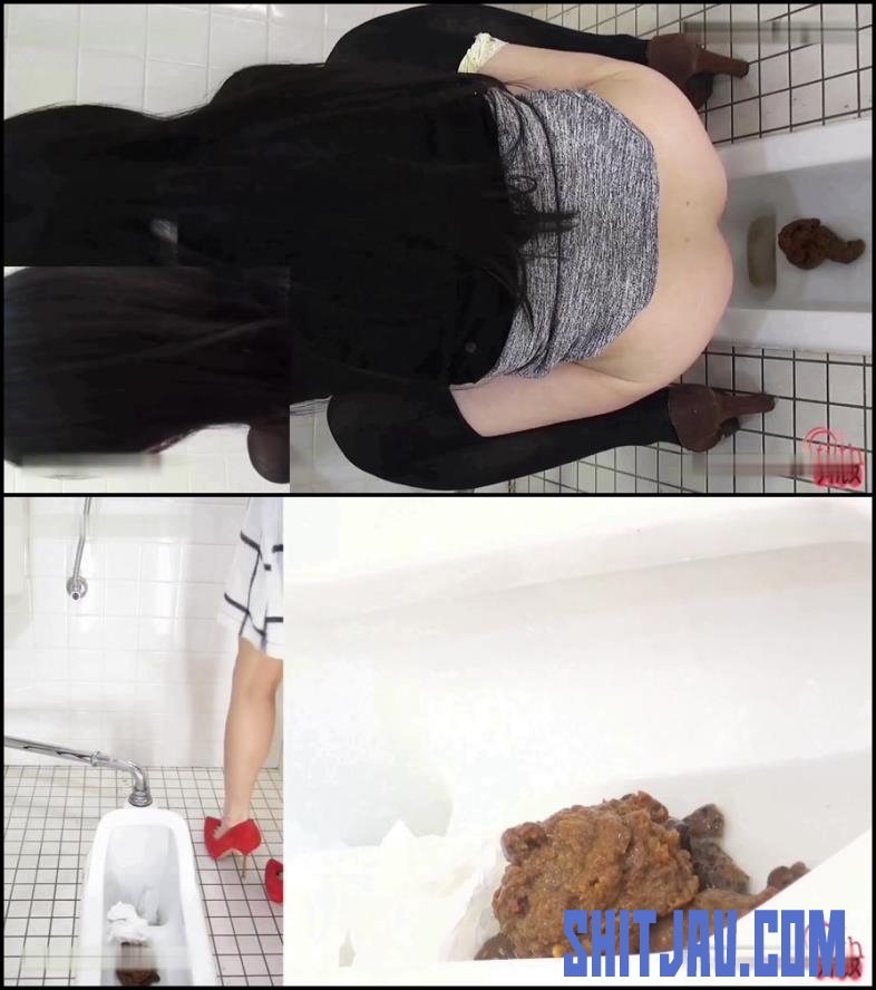 BFFF-75 Cuties girls pooping in public toilet (2018/FullHD ...